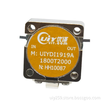 UIY Wide Range RF Drop-in Isolator From 0.6 to 5 GHz (TAB)